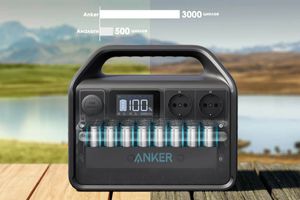 Электростанция Anker Powerhouse 535: работает дольше благодаря новой технологии аккумуляторов