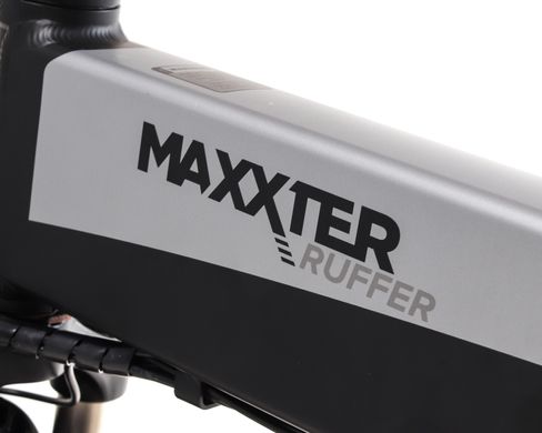 Электровелосипед Maxxter RUFFER 20" / Black-silver