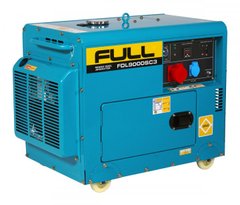 Генератор дизельный Full Generator FDL 9000SC3 / 6,8 кВт / 3-х фазный