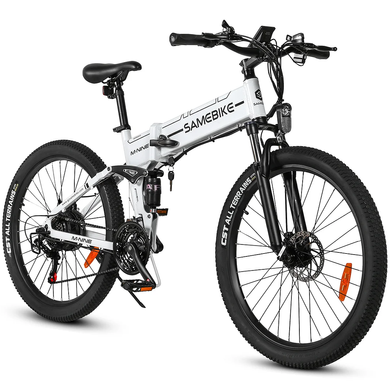 Електровелосипед SAMEBIKE LO26-II - 26" | White