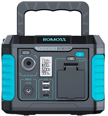 Зарядная станция Romoss RS300 Black Blue | 600W